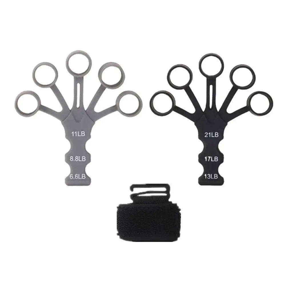 Appareil d'étirements pour doigts - L'énergie circule quand les doigts s'ouvrent.